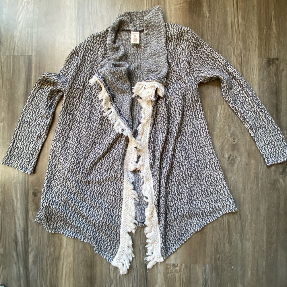 Arizona Jean Company Short Sleeve Open Sweater